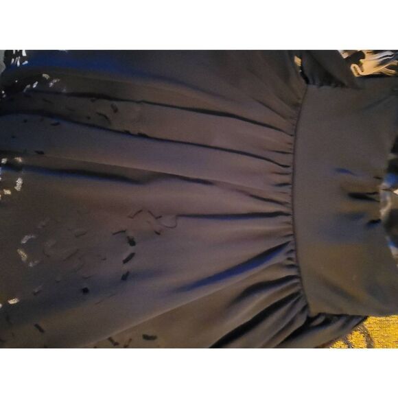 * * KAREN MILLEN Halter Neck Flare V Neck Marilyn Monroe Style dress - Picture 10 of 12